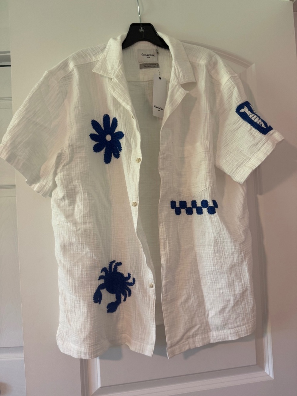 Brand new Goodfellow short sleeve button down